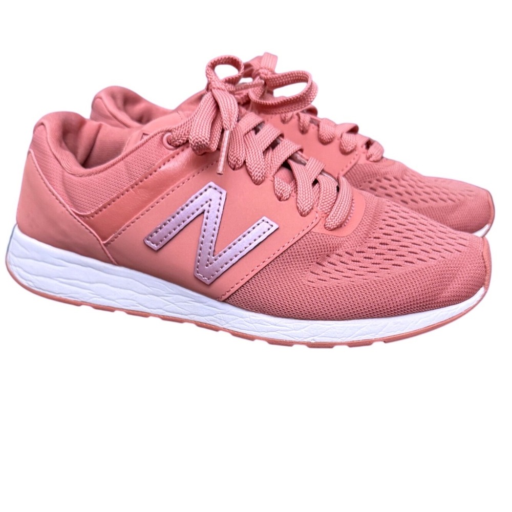 New Balance 24 Sneaker Salmon Pink Size 7 Women Running Athletic Shoe WRL24TL
